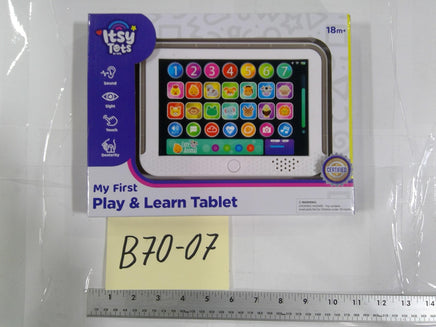 Itsy Tots My First Play & Learn Tablet 18m+ Kids Toy Animal Sounds Music New