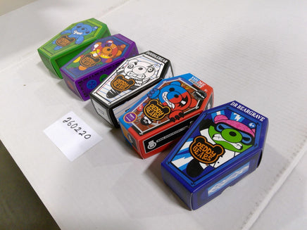 Deddy Bears Coffin Figure Set 5 Dripps Bulgebear Doodlebear Youme Dr Beargrave