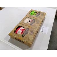 Zuru Fuggler Vacay Vibes Funny Ugly Monster Plush Bundle 3 Pack Red Cream Green
