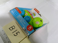Fisher-Price Poppity Pop Turtle Push Toy 6m+ Rolling Beads Boy Infant Multicolor