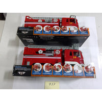 Driven by Battat Fire Truck Toy 2pk Red Kids New Lights Sounds Squirting Water