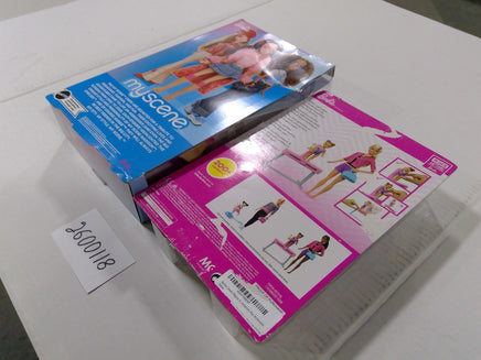 Barbie My Scene Chelsea Doll & Gymnastics Coach Playset Lot New In Box Mattel