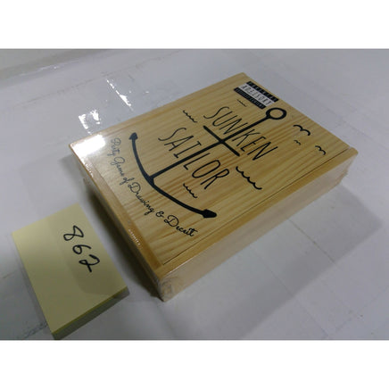 Buffalo Games Sunken Sailor Party Game Adult 17+ Wood Box New Sealed Drawing