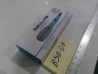 BaBylissPRO Nano Titanium Compact Thermal Paddle Brush 3 Heat Settings Blue New