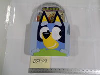Bluey Creative Caddy Art Set Kids Coloring Kit Stickers Crayons Markers New