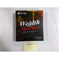 Hunt A Killer A Wealth of Murder Game Unisex OS Black New Immersive Mystery