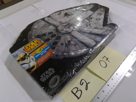 Crayola Star Wars Millennium Falcon Art Kit Case 75 Pc Crayons Markers New