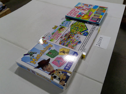 Toy Story 4 Matching Candy Land Chutes Ladders Kids Family Game Lot 3 New Sealed