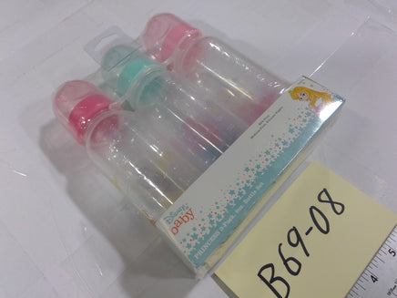 Disney Baby Princess Baby Bottle Set 3 Pack 9oz Infant Girl Multicolor New