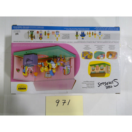 Jakks Pacific The Simpsons Living Room Diorama Playset Homer Pink New In Box