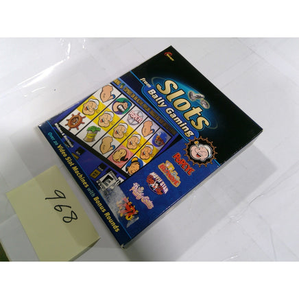 Masque Slots from Bally Gaming PC Mac Software Big Box Popeye Blondie Good 2002