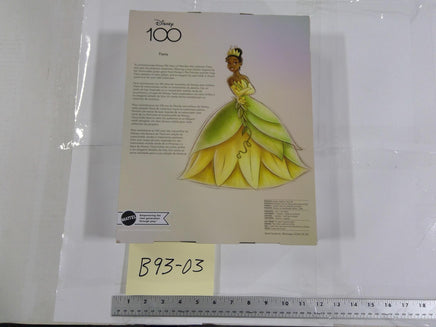 Disney 100 Tiana 12in Fashion Doll Princess And The Frog New In Box Mattel Toy