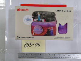 Tonies Disney Frozen Listen & Go Bag Kids Audio Toy 3+ Purple Storytime New