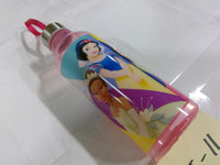 Disney Princess Girls Water Bottle Pink Plastic Drink Cup With Lid Reusable