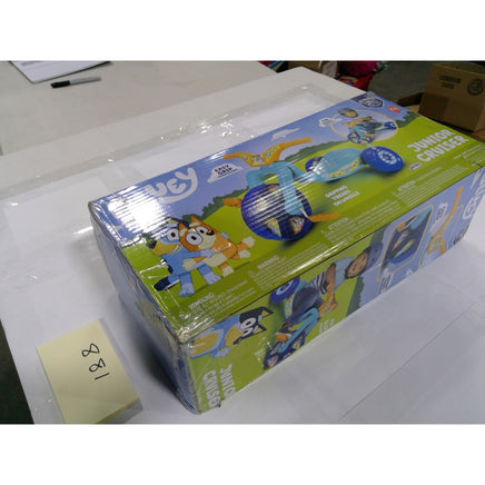 Bluey Junior Cruiser Fly Wheels Toddler Trike Blue New Damaged Box 18-36 Months