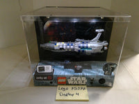 LEGO Star Wars 75377 Invisible Hand Lighted Store Display Case Clear Acrylic