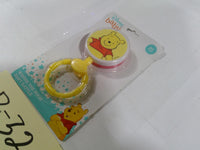 Disney Baby Winnie The Pooh Spinner Rattle Toy Infant Boys BPA Free Yellow