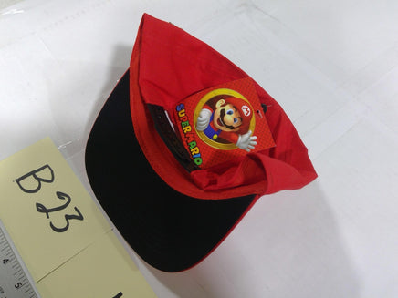 Super Mario Hat Cap Baseball Snapback Boys Adjustable Red Costume Cosplay Gamer