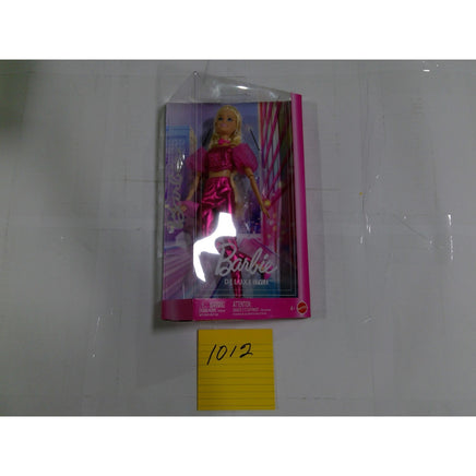 Barbie Deluxe Style Doll Kids OS Pink New Metallic Crop Top Puff Sleeve JFP40