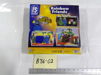 Rainbow Friends Theme Park 382 Pieces 6+ Building Toy Set PhatMojo Blue New