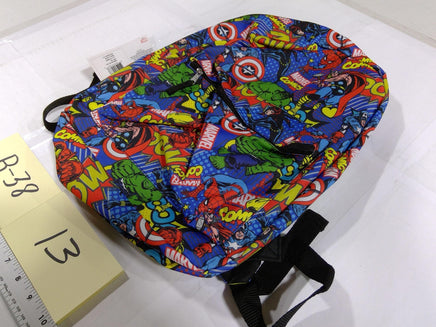 Marvel Comics Boys Backpack Multicolor 13" Avengers Superhero School Bookbag