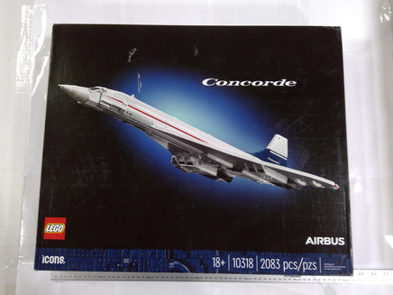 LEGO Icons Concorde 10318 2083 Pieces 18+ Plane Display Building Set Airbus