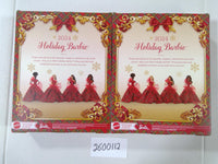 Barbie Dolls Lot 2024 Holiday Barbie Signature Red Gown Set 2 New In Box Mattel