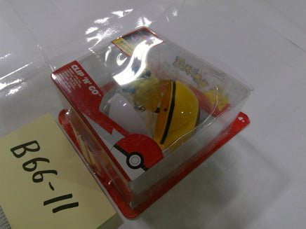 Pokemon Mareep Clip 'N' Go Action Figure Jazwares Ultra Ball Yellow Toy New