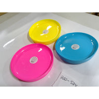 Flying Disc Set of 12 Total Pink Yellow Blue New Neon Outdoor Toys