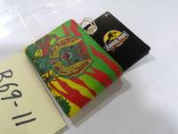 Jurassic Park Wallet Mens Bifold Multicolor Dilophosaurus Faux Leather Movie
