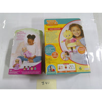 Disney Princess Rapunzel & Daniel Tiger Baby Margaret Toy Set New NIB Purple