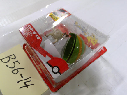 Jazwares Pokémon Clip 'N' Go Mankey Poké Ball Action Figure Toy Boxed Set