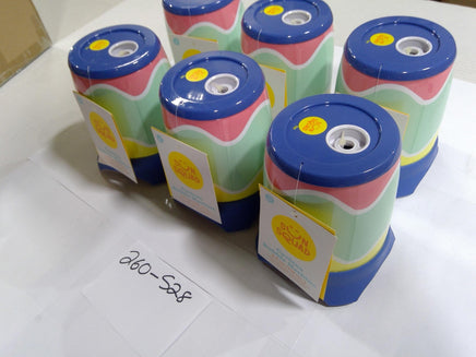 Sun Squad Cyclone Bubble Machine Lot 6 Kids Outdoor Toy Ages 3+ New Multicolor
