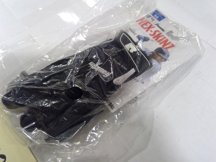 Franklin NEX-SKINZ Batting Glove Mens Medium Black MLB Baseball Adult Official