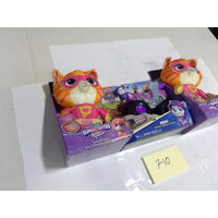 Disney Junior SuperKitties Ginny Plush & Paw Patrol Roxi Rescue Wheels Toy Set