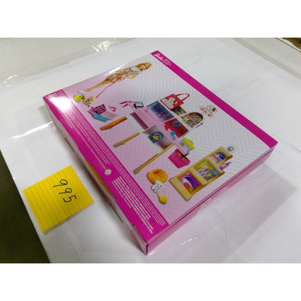 Barbie Pet Boutique Playset Kids Unisex One Size Pink New 25 Pieces & Doll