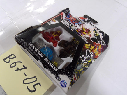 Bakugan Dragonoid Nillious Special Attack Figure Set Spin Master Boxed Toy New