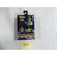 NECA Back to the Future Marty McFly Tales From Space 7" Figure Yellow Excellent