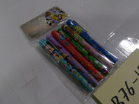 Disney 100 Kids Pens 6 Pack Multicolor Character Print School Writing Supplies