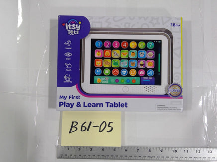 Itsy Tots My First Play & Learn Tablet 18m+ Numbers Letters Toy Multicolor