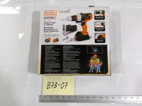 BLACK+DECKER Matrix Junior Power Drill & Jigsaw Kids Roleplay Toy 3+ Orange