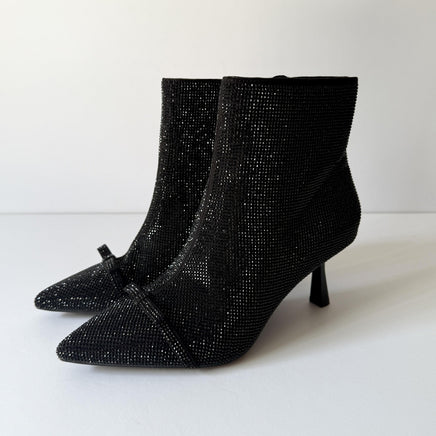 INC International Concepts Boots Womens Size 6.5 Delphia Rhinestone Pointed Toe