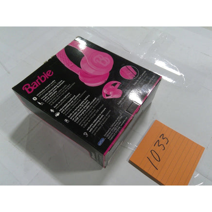 iHome Barbie Wireless Bluetooth Headphones Kids OS Pink New Over-Ear Foldable