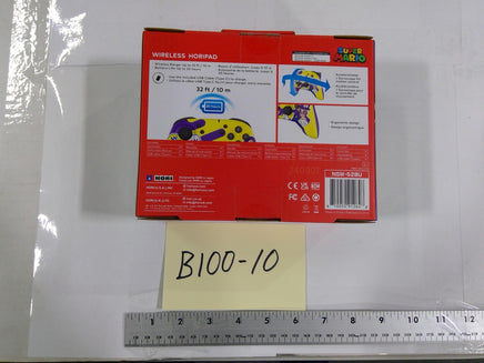 Nintendo Switch Hori Wireless HORIPAD Controller Super Mario Wario Waluigi New