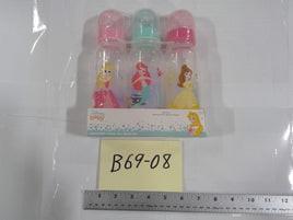 Disney Baby Princess Baby Bottle Set 3 Pack 9oz Infant Girl Multicolor New