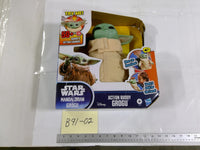 Star Wars Mandalorian Grogu Action Buddy Figure Hasbro Toy New Sound FX Green