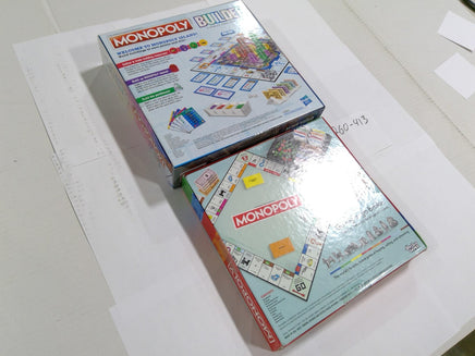 Hasbro Monopoly Builder & Classic Monopoly Board Game Lot Family New Sealed