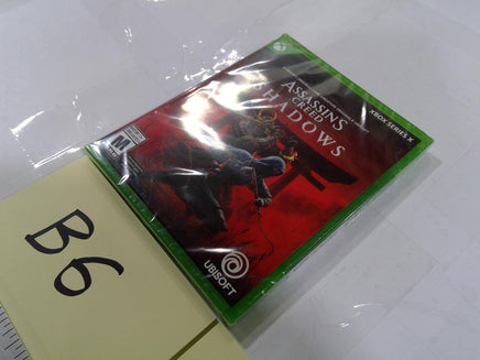Assassin's Creed Shadows Xbox Series X Game New Sealed Ubisoft M Rated Action