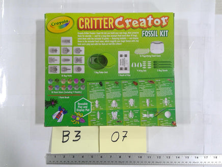 Crayola Critter Creator Fossil Kit Bug Fossils STEAM Activity Toy 7+ New Sealed