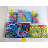 Nerf Intex Cocomelon Summer Water Toy Bundle Kids OS Multicolor New Slide Float